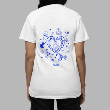 Cicás póló -Blue-XXL