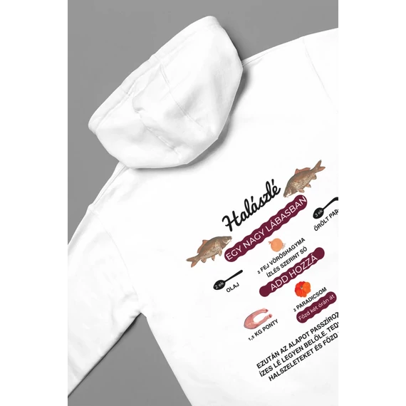Halászlé pulóver -White-S