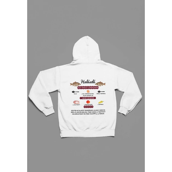 Halászlé pulóver -White-S