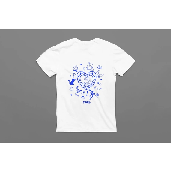 Cicás póló -Blue-S