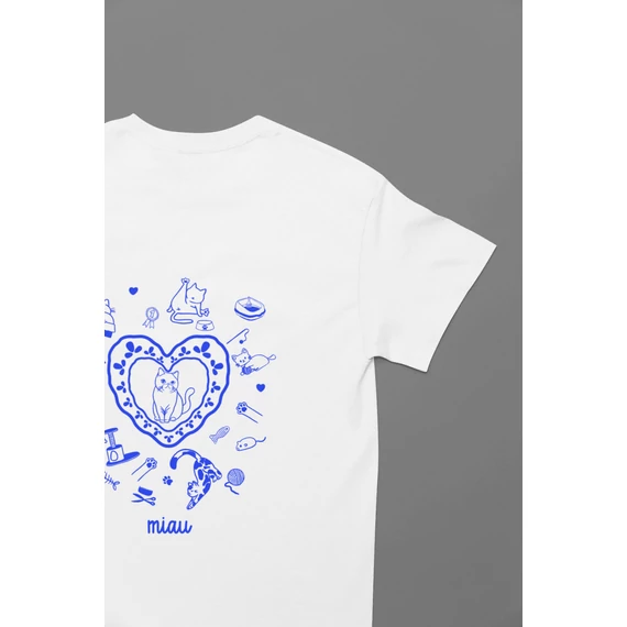 Cicás póló -Blue-S