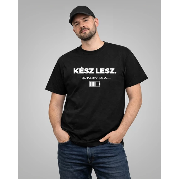 Kész lesz. Hamarosan póló -S