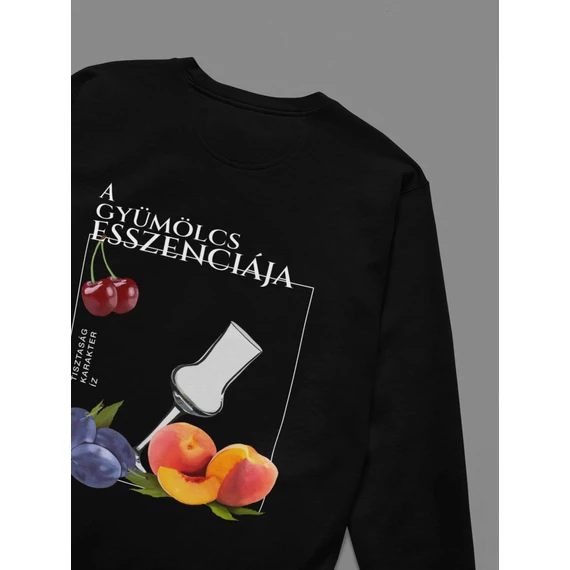 Pálinka környakú pulóver -XS