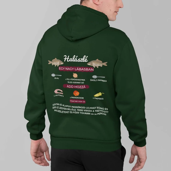 Halászlé pulóver -Green-XS