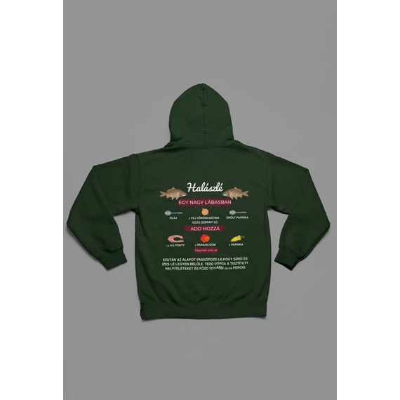 Halászlé pulóver -Green-XS