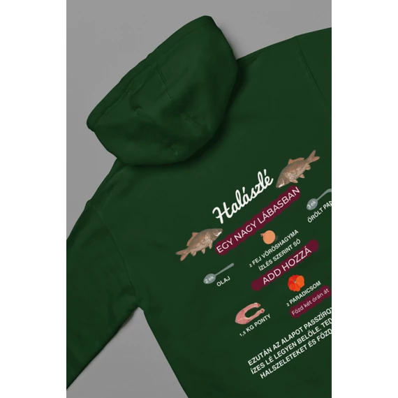 Halászlé pulóver -Green-XS