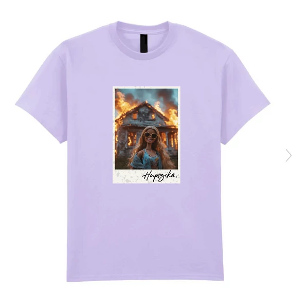 Malibu - Hupszika póló -Purple-XXL