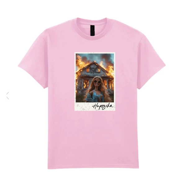 Malibu - Hupszika póló -Pink-S