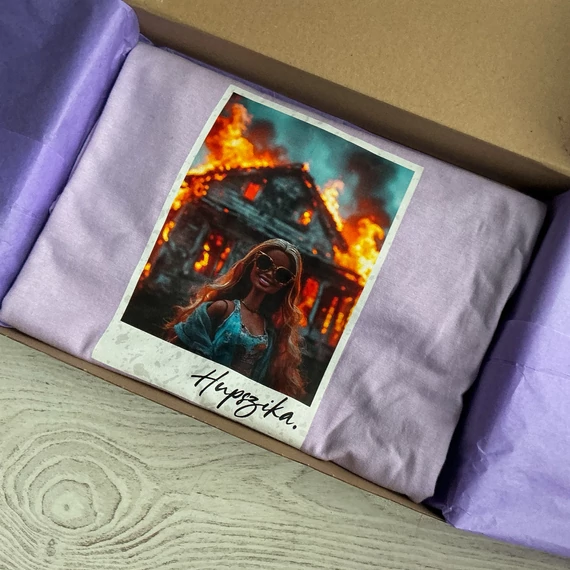 Malibu - Hupszika póló -Purple-XXL