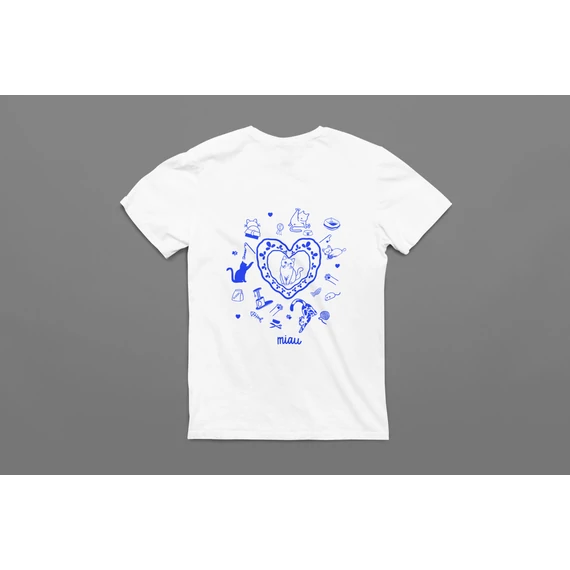 Cicás póló -Blue-XXL