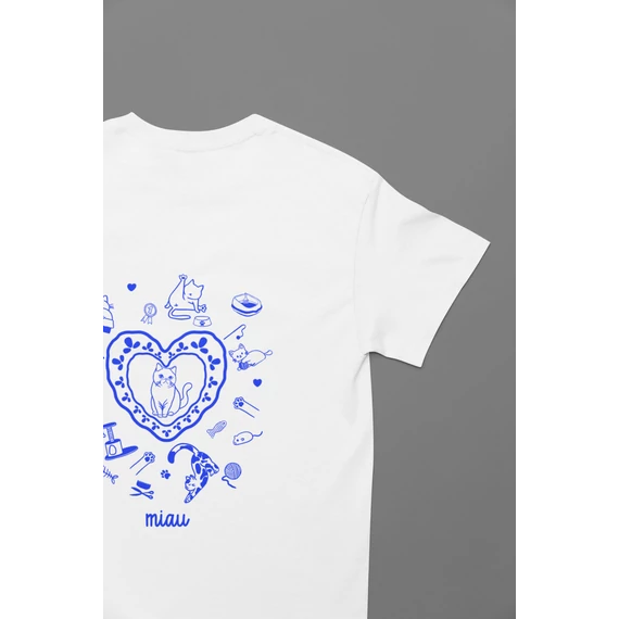 Cicás póló -Blue-XXL