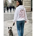 Bulldog kapucnis pulóver -Red-XS